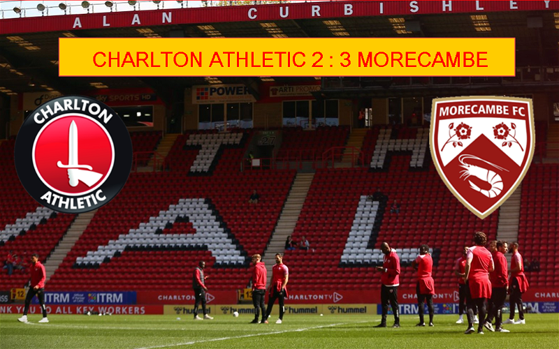 Image for Charlton Athletic 2:3 Morecambe