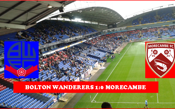Image for Bolton Wanderers 1:0 Morecambe