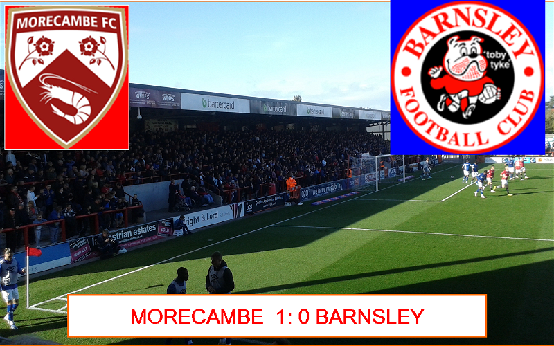 Image for Morecambe 1:0 Barnsley