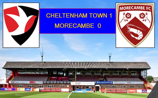 Image for Cheltenham Town 1:0 Morecambe