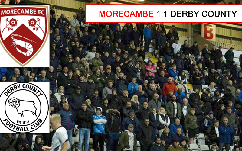 Image for Morecambe 1:1 Derby County