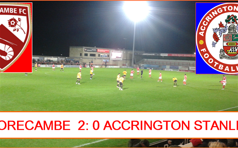 Image for Morecambe 2:0 Accrington Stanley