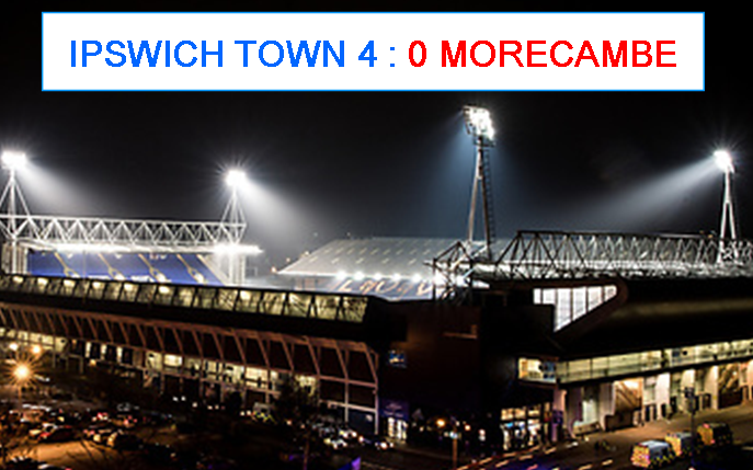 Image for Ipswich Town 4:0 Morecambe