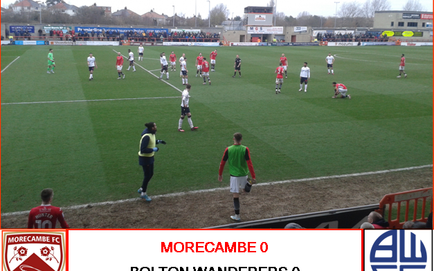 Image for Morecambe 0:0 Bolton Wanderers