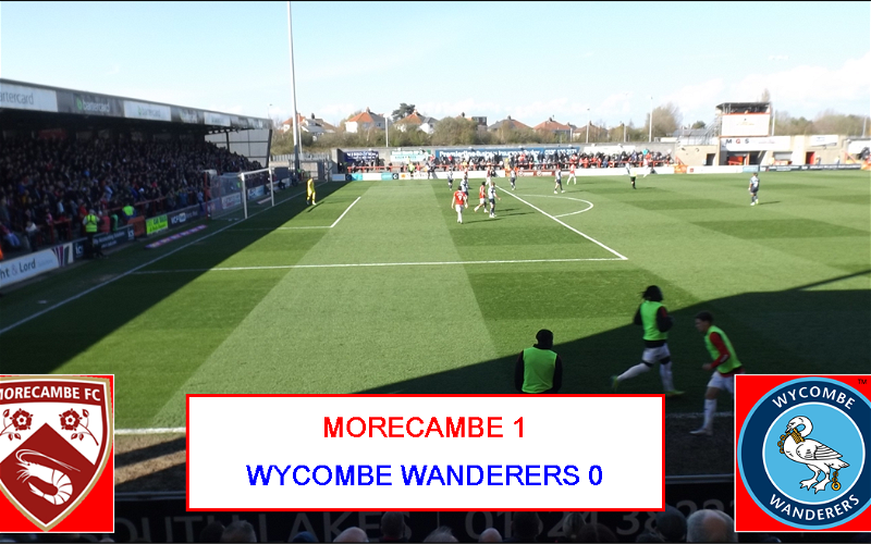Image for Morecambe 1:0 Wycombe Wanderers