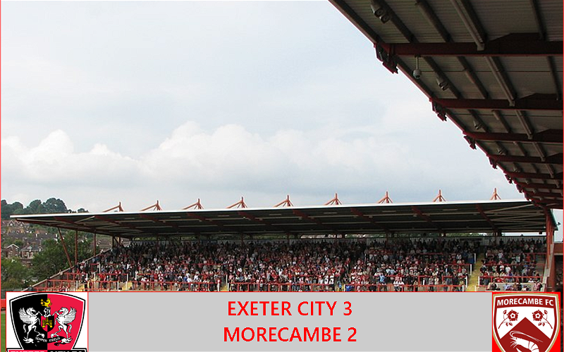 Image for Exeter City 3:2 Morecambe.