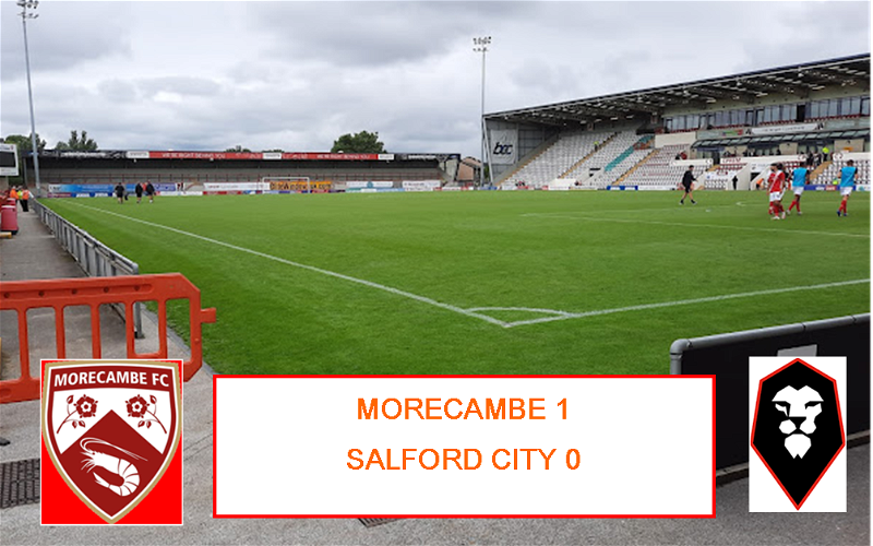 Image for Morecambe 1:0 Salford City