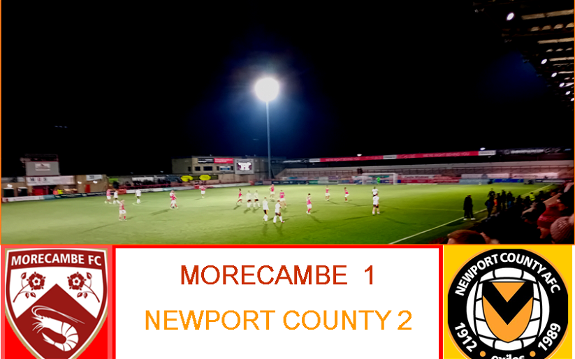 Image for Morecambe 1:2 Newport County