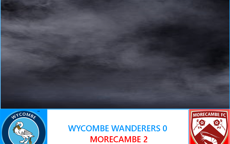 Image for Wycombe Wanderers 0:2 Morecambe