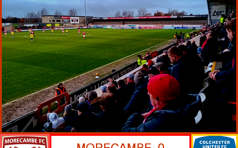 Image for Morecambe 0 :1 Colchester United
