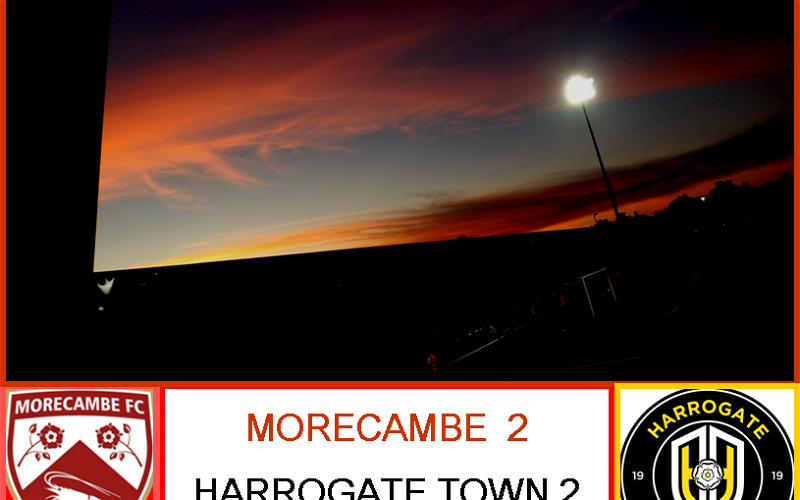 Image for Morecambe 2:2 Harrogate Town.