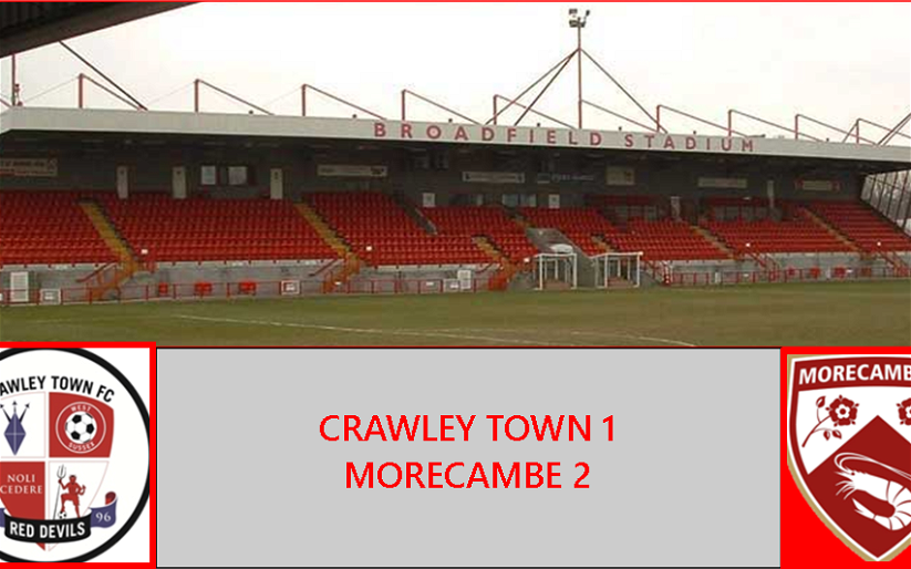 Image for Crawley Town 1:2 Morecambe