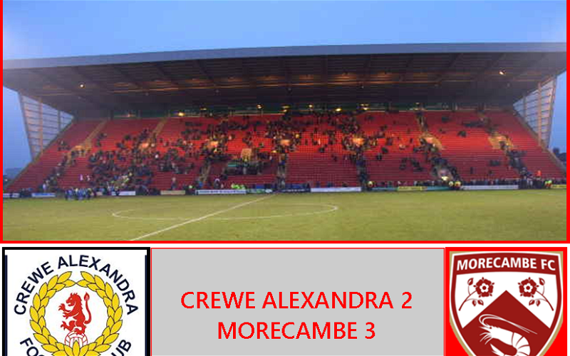 Image for Crewe Alexandra 2:3 Morecambe