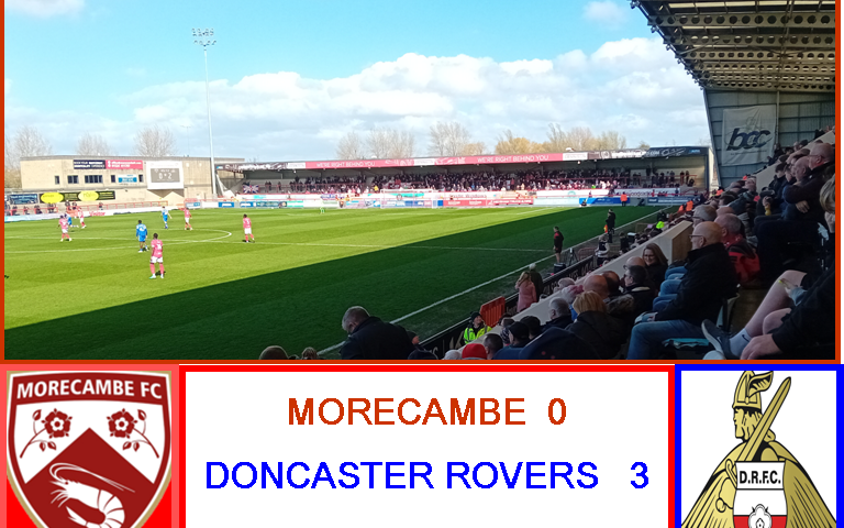 Image for Morecambe 0:3 Doncaster Rovers
