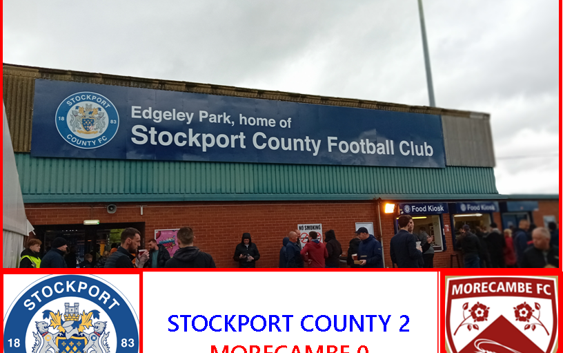 Image for Stockport County 2:0 Morecambe