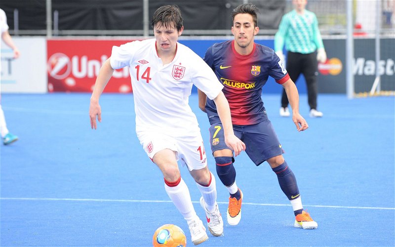 Image for City Futsal’s Robbie scores England consolation