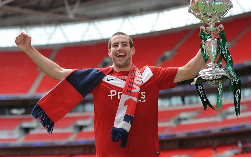 Image for Rewind Extra: Wembley tears of joy for Matty Blair in true family affair