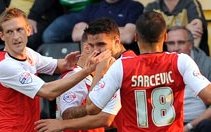 Image for Three In A Row As Fleetwood Beat Pools 2-0